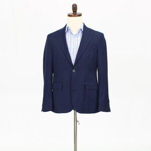 Strong Suit 38S Navy Check 2-Button Sport Coat Blazer Jacket T718